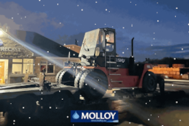 Molloy's expand fleet at start of 2024 with largest forklift yet