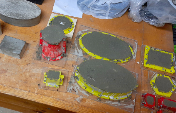 3D printing moulds for scale model of precast tanks