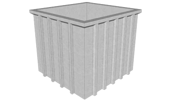 Precast concrete tank - D