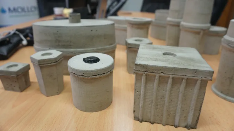 Precast concrete tank models