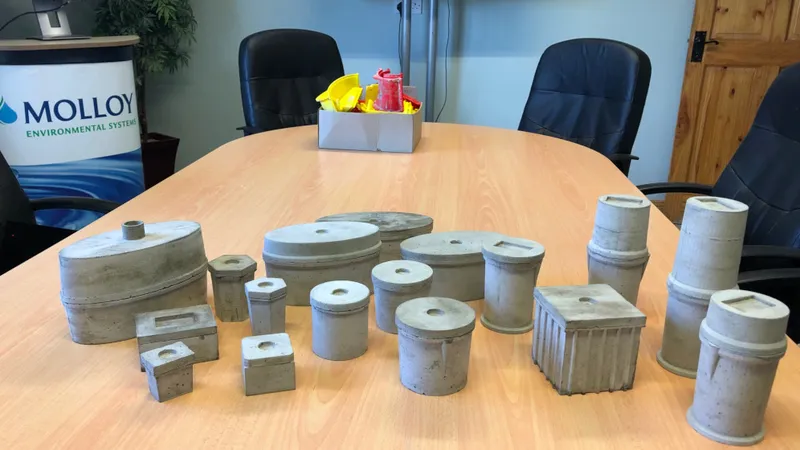 Tank scale models in office