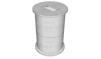 Molloy P+4 tank — 18,000L precast concrete tank
