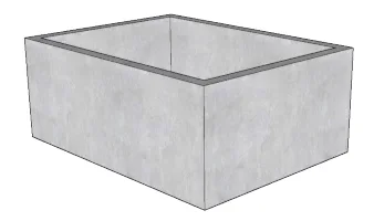 Molloy T tank — 4,500L precast concrete tank